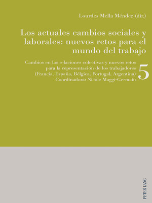 cover image of Los actuales cambios sociales y laborales